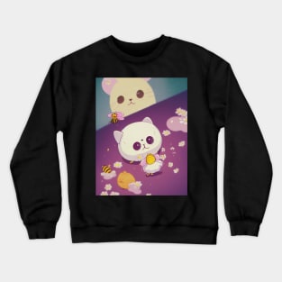 bee and puppycat Crewneck Sweatshirt